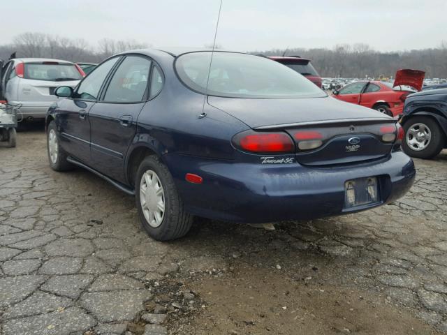 1FAFP52S6WG251726 - 1998 FORD TAURUS LX BLUE photo 3