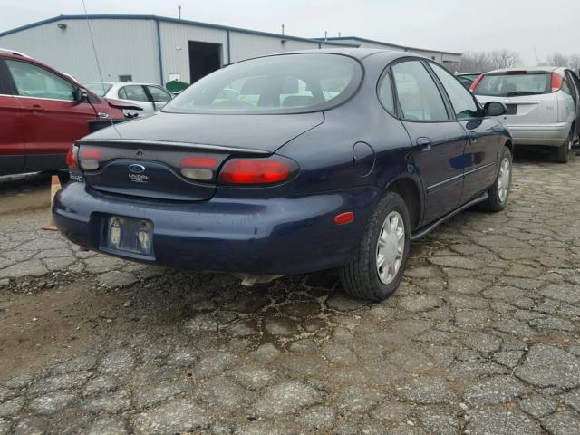 1FAFP52S6WG251726 - 1998 FORD TAURUS LX BLUE photo 4