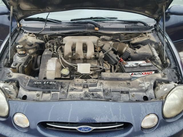 1FAFP52S6WG251726 - 1998 FORD TAURUS LX BLUE photo 7