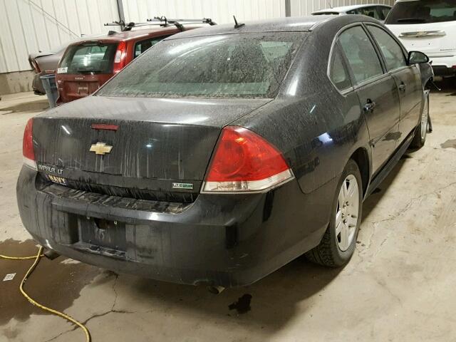 2G1WB5E37C1225070 - 2012 CHEVROLET IMPALA LT BLACK photo 4