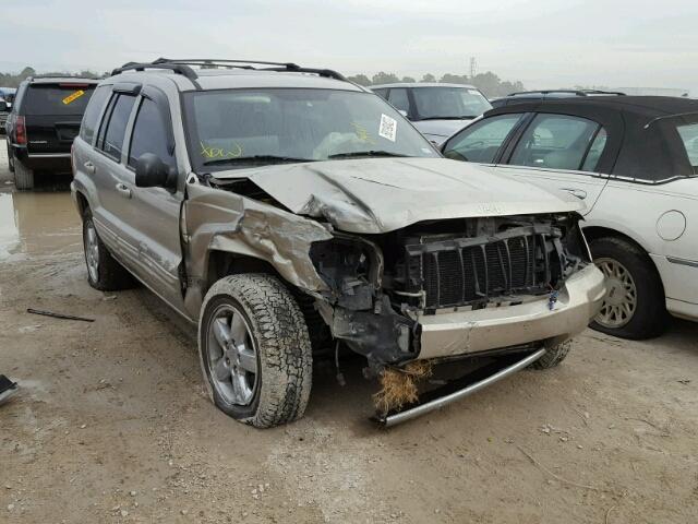 1J8GX58N64C221929 - 2004 JEEP GRAND CHER BEIGE photo 1