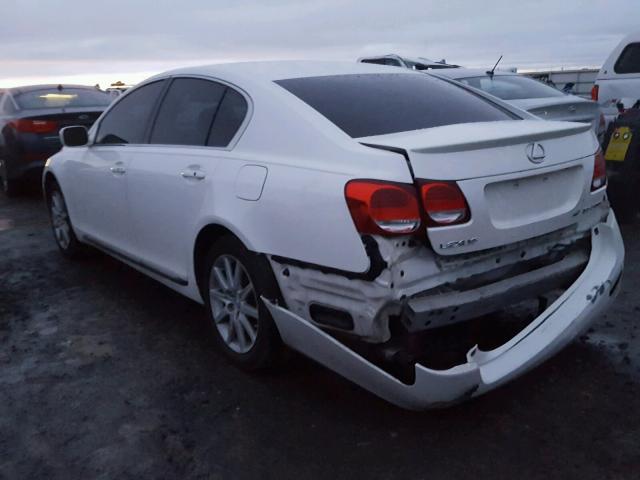 JTHCH96S560009240 - 2006 LEXUS GS GENERAT WHITE photo 3