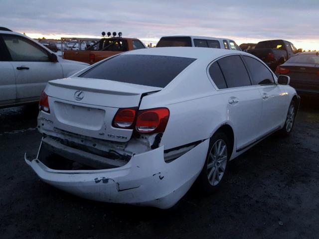 JTHCH96S560009240 - 2006 LEXUS GS GENERAT WHITE photo 4