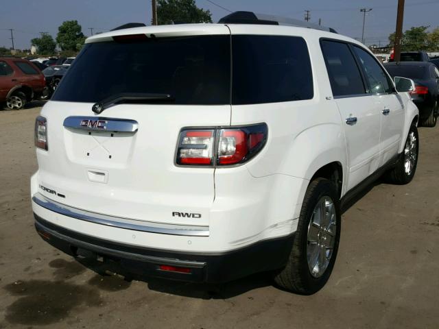 1GKKVSKD9HJ177257 - 2017 GMC ACADIA LIM WHITE photo 4