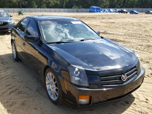 1G6DP577470164412 - 2007 CADILLAC CTS HI FEA BLACK photo 1