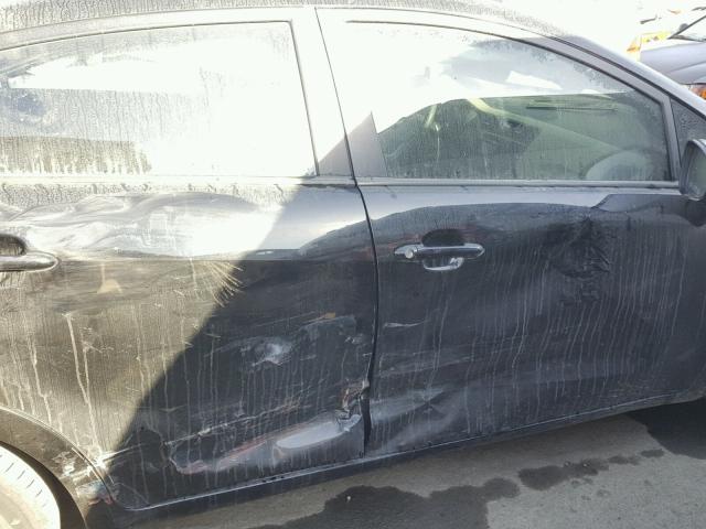 KNADM4A39D6307589 - 2013 KIA RIO LX Սև լուսանկար 9