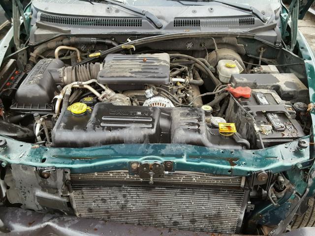 1D4HS38N93F624818 - 2003 DODGE DURANGO SP GREEN photo 7