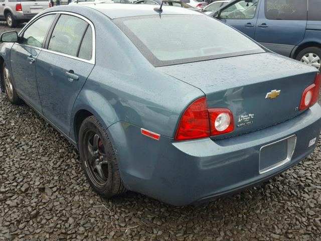 1G1ZG57B09F247237 - 2009 CHEVROLET MALIBU LS 绿色 照片 3