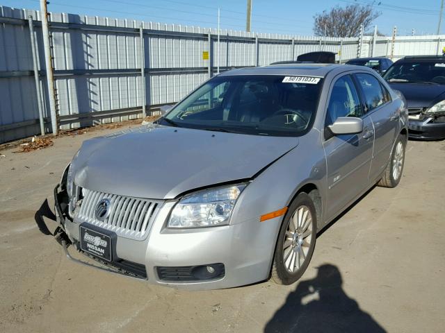 3MEHM08128R636014 - 2008 MERCURY MILAN PREM SILVER photo 2