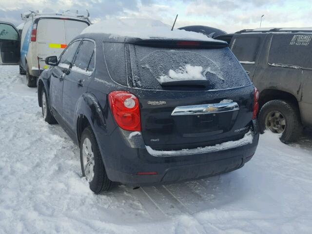 2GNFLFEK3E6255519 - 2014 CHEVROLET EQUINOX LT CHARCOAL photo 3