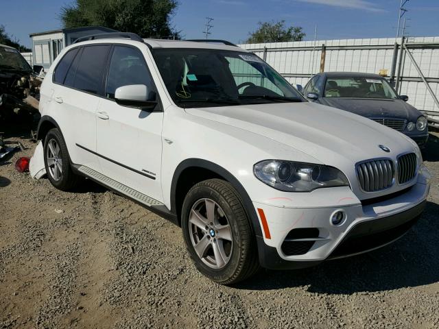 5UXZW0C59CL674081 - 2012 BMW X5 XDRIVE3 WHITE photo 1