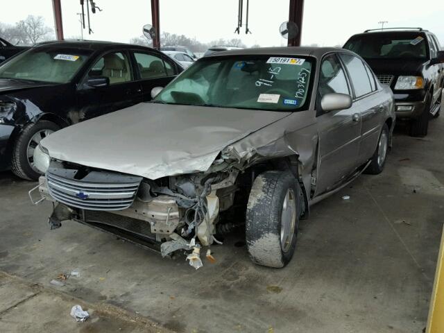 1G1NE52J0Y6210240 - 2000 CHEVROLET MALIBU LS BEIGE photo 2