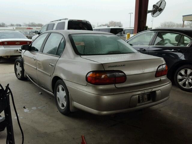 1G1NE52J0Y6210240 - 2000 CHEVROLET MALIBU LS BEIGE photo 3