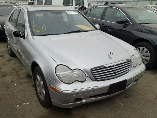 WDBRF64J42E006075 - 2002 MERCEDES-BENZ C 320 SILVER photo 1