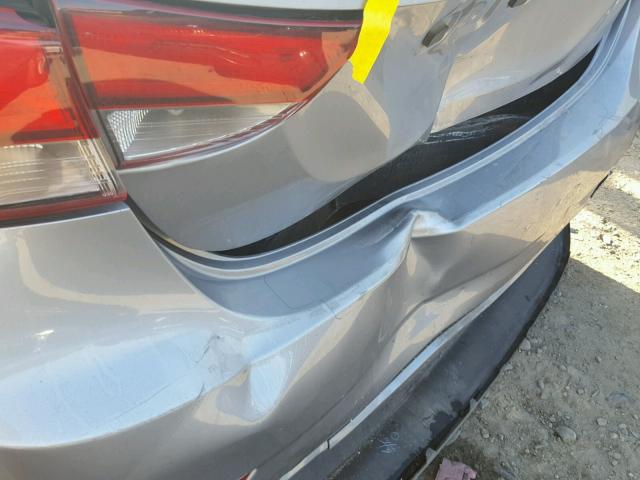 5NPDH4AE1FH612280 - 2015 HYUNDAI ELANTRA SE SILVER photo 9