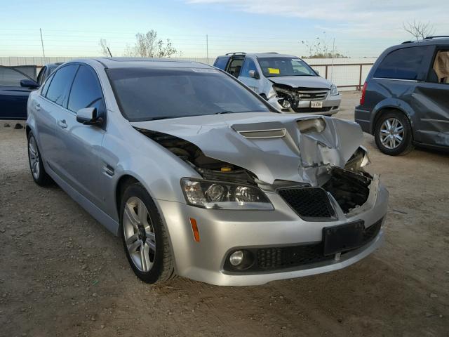 6G2ER57739L240254 - 2009 PONTIAC G8 SILVER photo 1