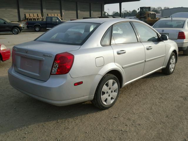 KL5JD56Z66K304559 - 2006 SUZUKI FORENZA GRAY photo 4