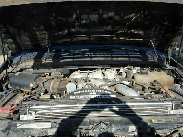 1FTSW21R38EE20558 - 2008 FORD F250 SUPER BLACK photo 7