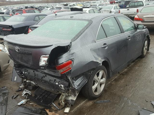 4T1BF3EK0AU007118 - 2010 TOYOTA CAMRY BASE BLUE photo 4