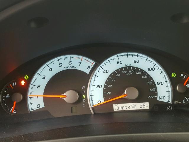 4T1BF3EK0AU007118 - 2010 TOYOTA CAMRY BASE BLUE photo 8