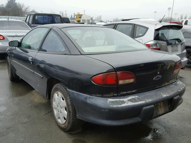 3G1JC1245TS909357 - 1996 CHEVROLET CAVALIER BLACK photo 3