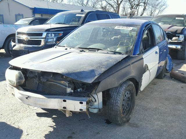 1G8AJ52F44Z192955 - 2004 SATURN ION LEVEL BLUE photo 2