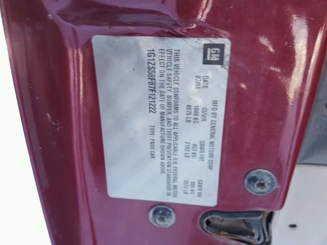 1G1ZS58F17F220528 - 2007 CHEVROLET MALIBU LS 银色 照片 10