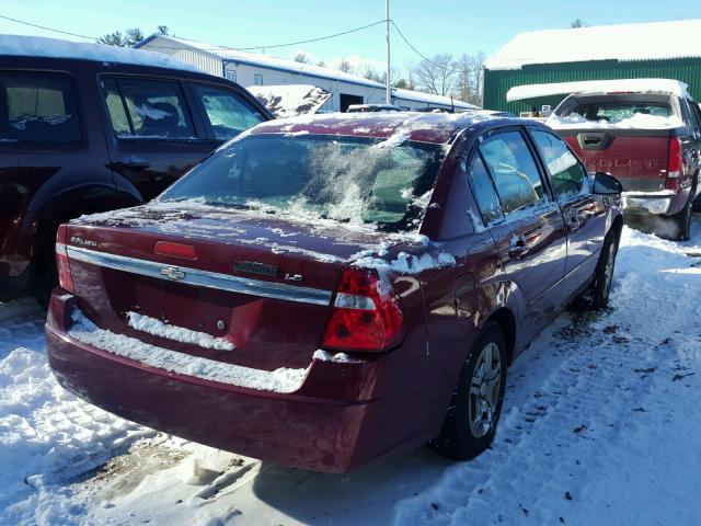 1G1ZS58F17F220528 - 2007 CHEVROLET MALIBU LS 银色 照片 4