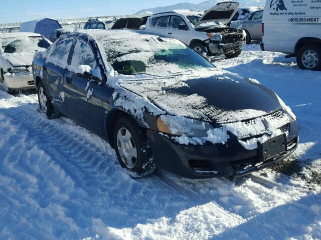 1B3EL36TX4N135187 - 2004 DODGE STRATUS SE BLUE photo 1