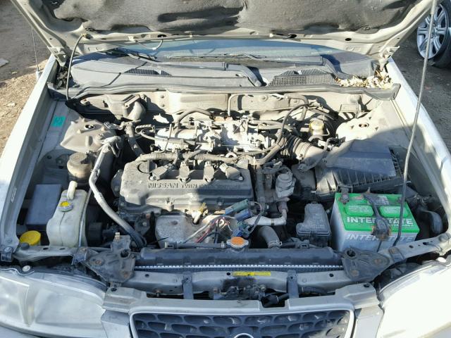 3N1CB51D02L630258 - 2002 NISSAN SENTRA XE BEIGE photo 7