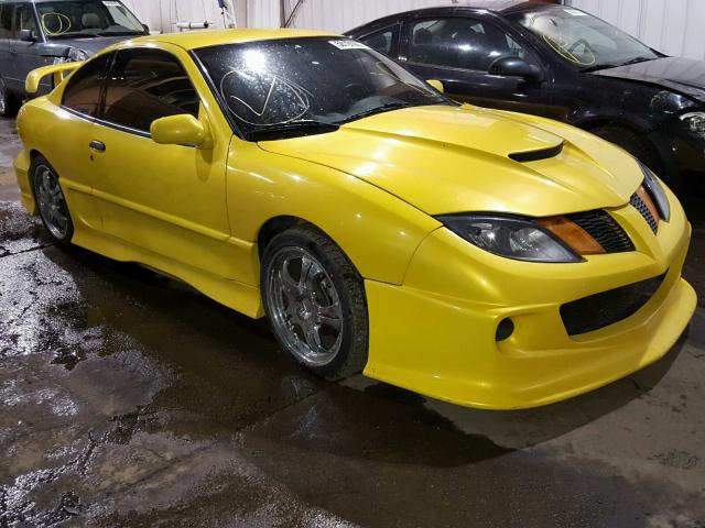 1G2JB12F937276019 - 2003 PONTIAC SUNFIRE YELLOW photo 1