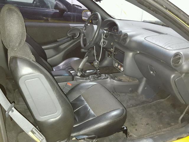 1G2JB12F937276019 - 2003 PONTIAC SUNFIRE YELLOW photo 5