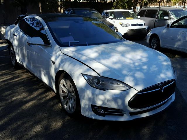 5YJSA1E23GF134891 - 2016 TESLA MODEL S WHITE photo 1