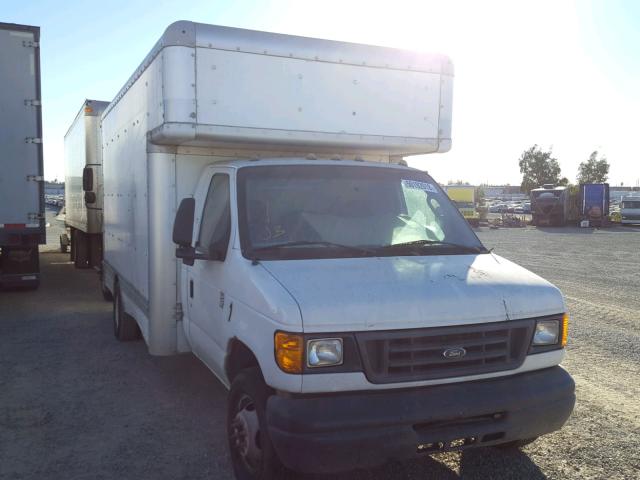 1FDXE45S66HA45516 - 2006 FORD E450 WHITE photo 1