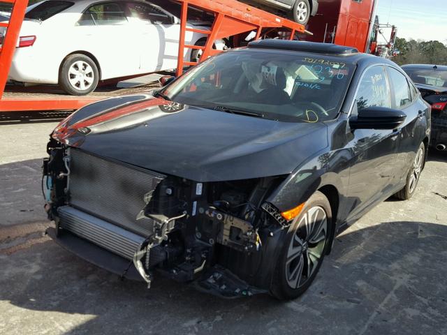 19XFC1F31GE024236 - 2016 HONDA CIVIC EX შავი ფოტო 2