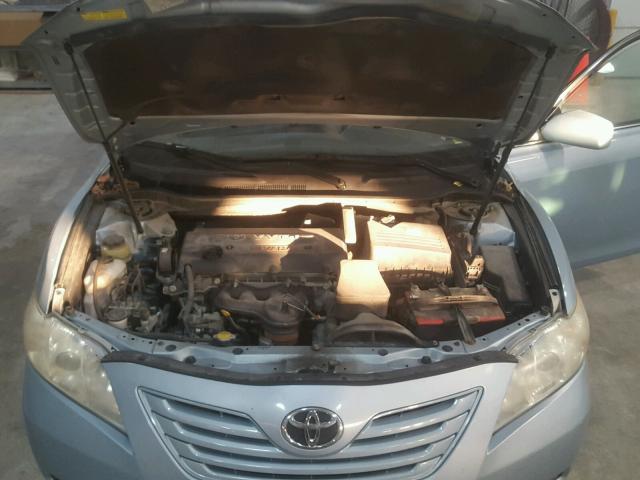 4T1BE46K99U794766 - 2009 TOYOTA CAMRY BASE BLUE photo 7