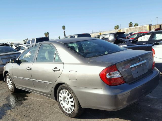 4T1BE30K43U738275 - 2003 TOYOTA CAMRY LE CHARCOAL photo 3