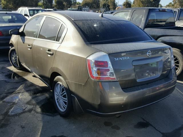 3N1AB61E47L626369 - 2007 NISSAN SENTRA 2.0 GRAY photo 3