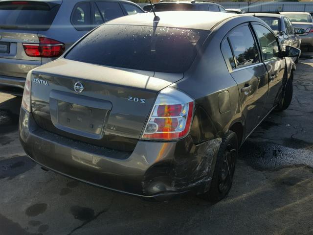 3N1AB61E47L626369 - 2007 NISSAN SENTRA 2.0 GRAY photo 4