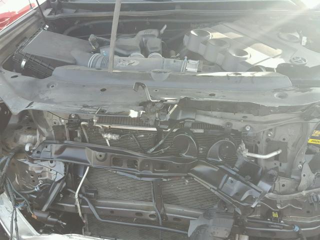 JTEBU5JR0B5075502 - 2011 TOYOTA 4RUNNER SR GRAY photo 7