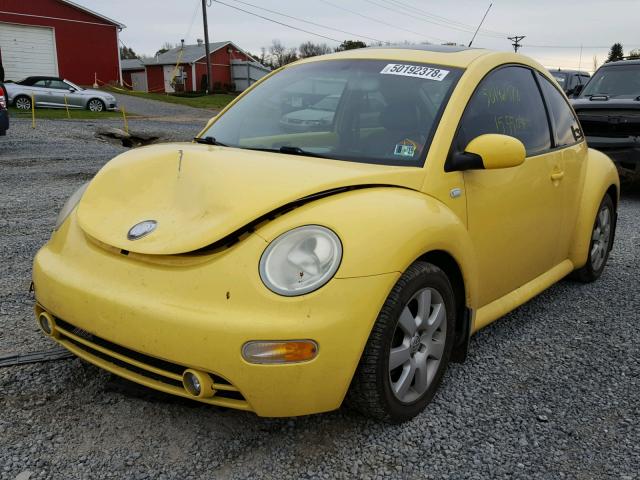 3VWDD21C33M422935 - 2003 VOLKSWAGEN NEW BEETLE 黄色 照片 2
