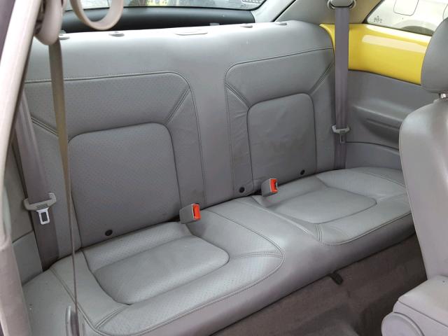 3VWDD21C33M422935 - 2003 VOLKSWAGEN NEW BEETLE 黄色 照片 6