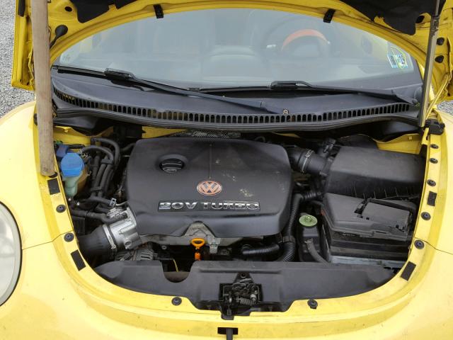 3VWDD21C33M422935 - 2003 VOLKSWAGEN NEW BEETLE 黄色 照片 7