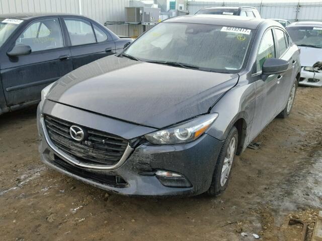 3MZBN1V74HM126518 - 2017 MAZDA 3 TOURING GRAY photo 2