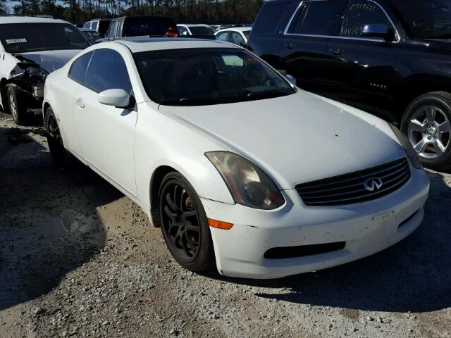 JNKCV54E85M403871 - 2005 INFINITI G35 WHITE photo 1