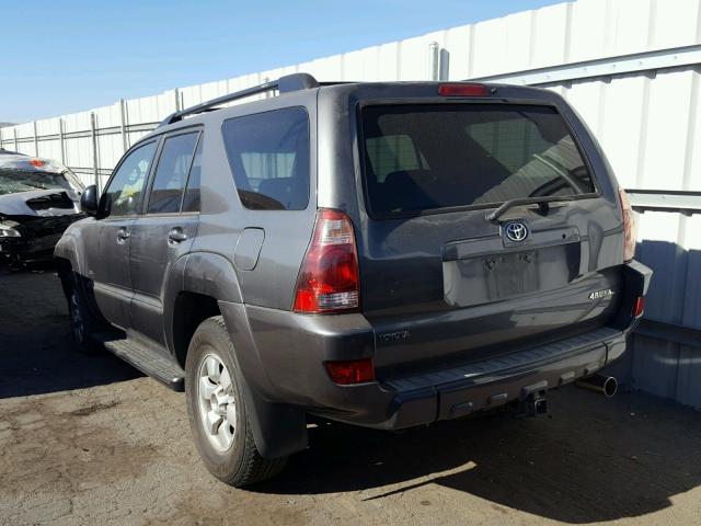 JTEZU14R850054935 - 2005 TOYOTA 4RUNNER SR GRAY photo 3