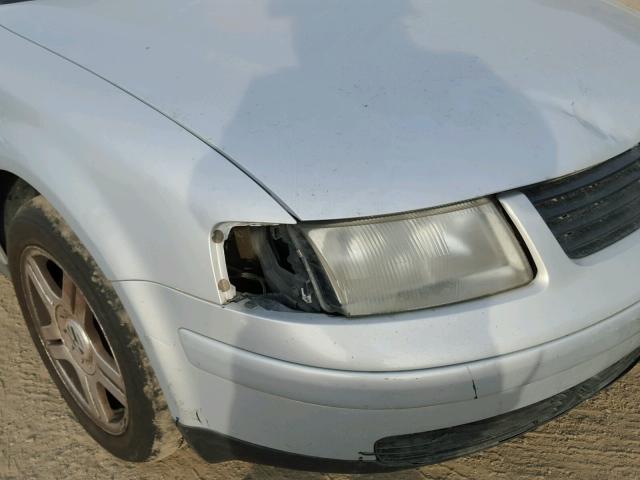 WVWPD23BXYE194174 - 2000 VOLKSWAGEN PASSAT GLX 灰色 照片 9