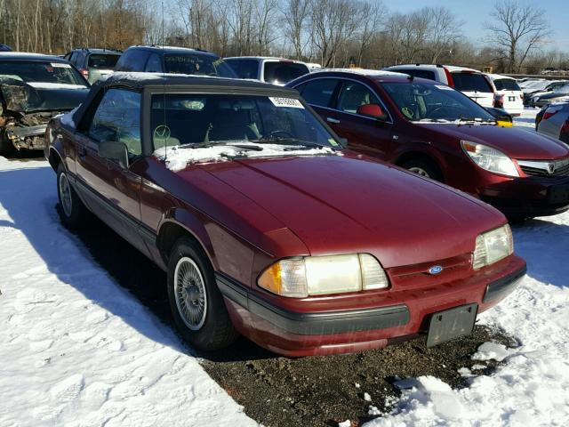 1FACP44A7LF150407 - 1990 FORD MUSTANG LX RED photo 1