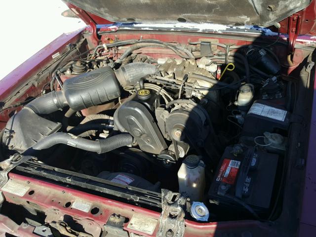 1FACP44A7LF150407 - 1990 FORD MUSTANG LX RED photo 7