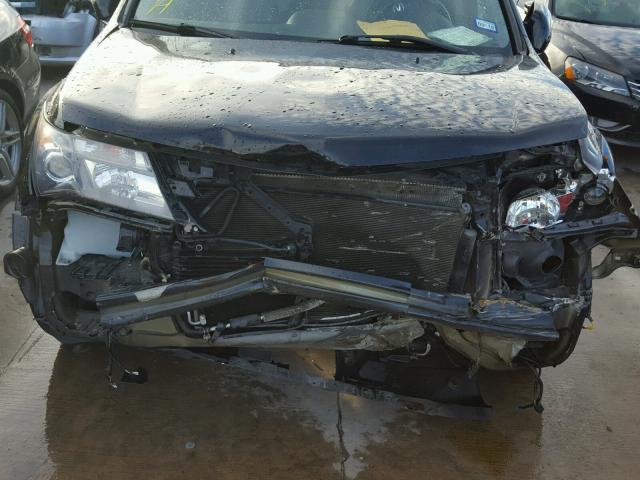 2HNYD28639H509093 - 2009 ACURA MDX TECHNO BLACK photo 7